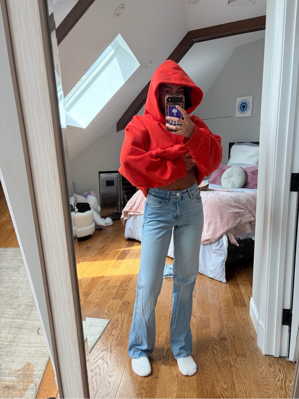 High Rise Light Blue Zara Jeans